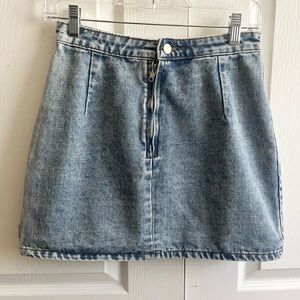 5 for $25! Denim Mini Skirt